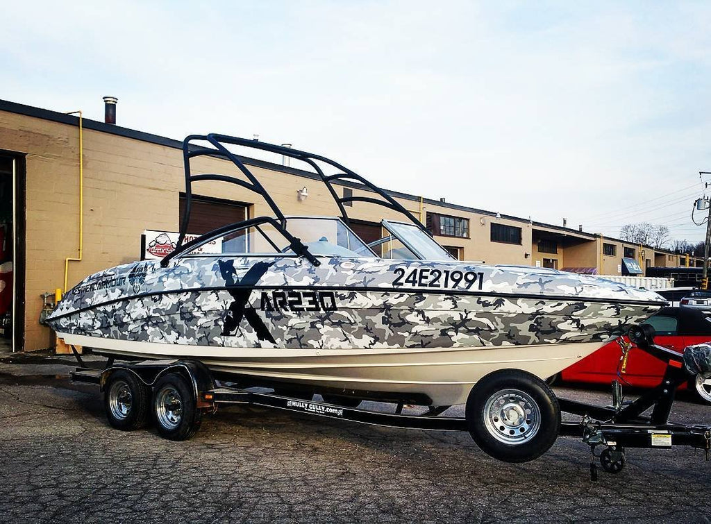 Boat Vinyl Wrap